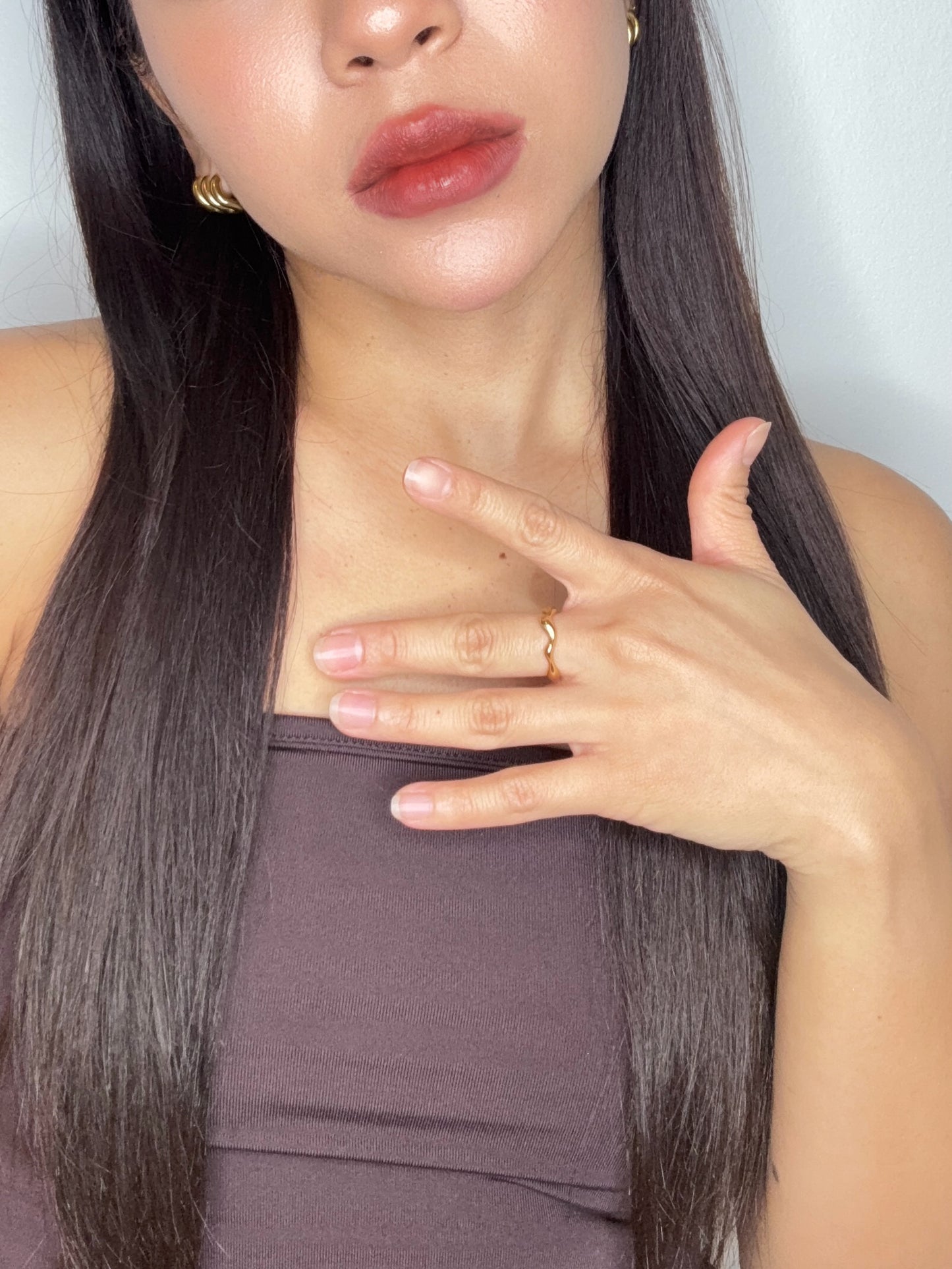 Luna Curve Ring