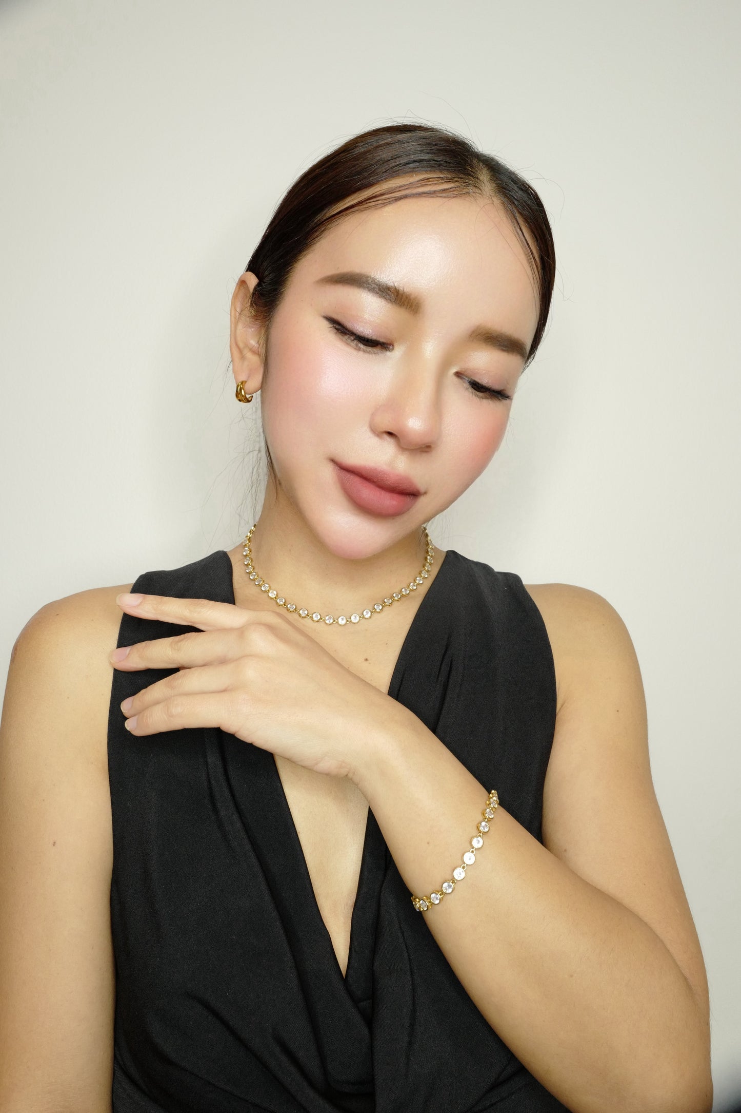 Nior Tennis Necklace